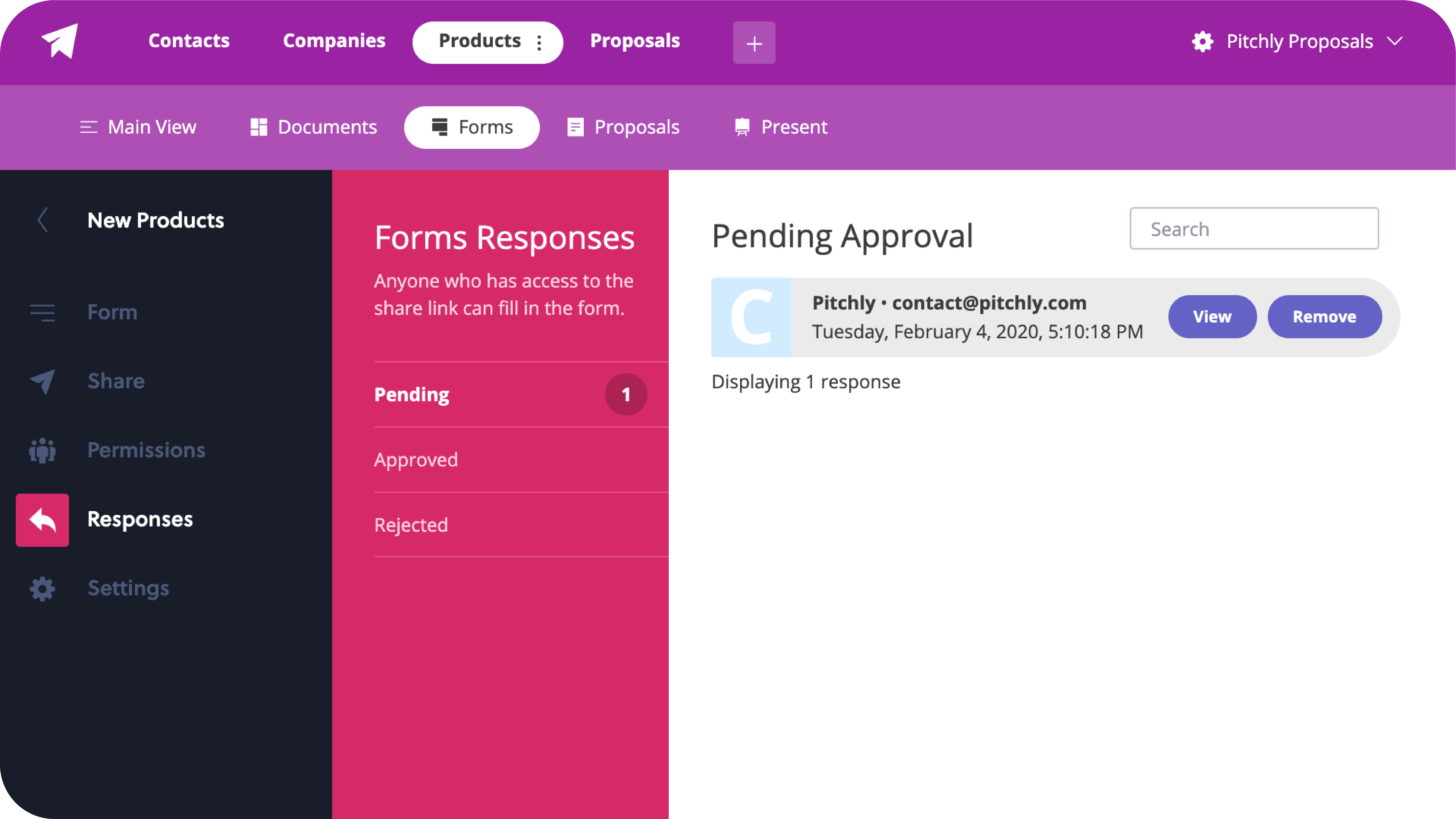 Remove-Form-Submission