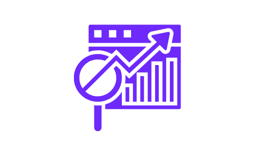 A chart demonstrating growth and optimization